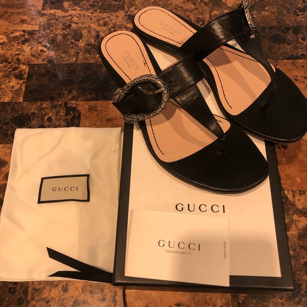 Gucci sandals limited edition authentic